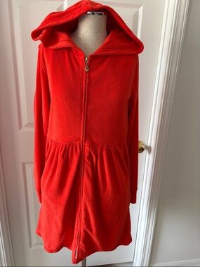 dG2 Diane Gilman Beachwear/ Lounge wear Hoodie size M orange color sizeM